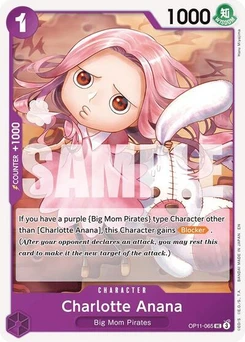 One Piece-Karte Charlotte Anana OP11-065