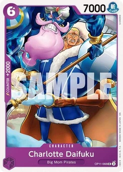 One Piece-Karte Charlotte Daifuku OP11-068