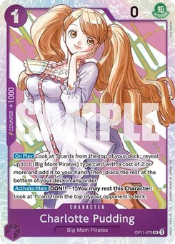 One Piece-Karte Charlotte Pudding OP11-070