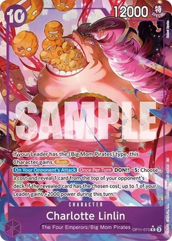 One Piece-Karte Charlotte Linlin (Alternate Art) OP11-073v2