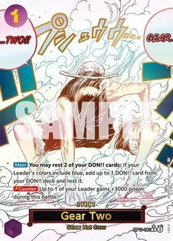 One Piece-Karte Gear Two (Alternate Art) OP11-080v2