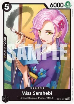 One Piece-Karte Miss Sarahebi OP11-087