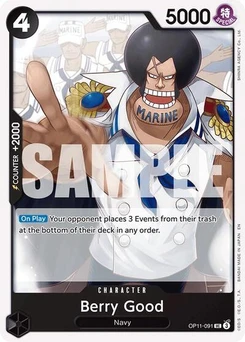 One Piece-Karte Berry Good OP11-091