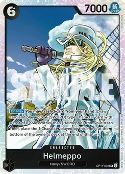 One Piece-Karte Helmeppo OP11-092
