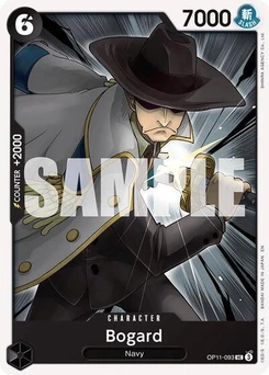 One Piece-Karte Bogard OP11-093