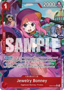 One Piece-Karte Jewelry Bonney (EB04-002) (Alternate Art) EB04-002v2