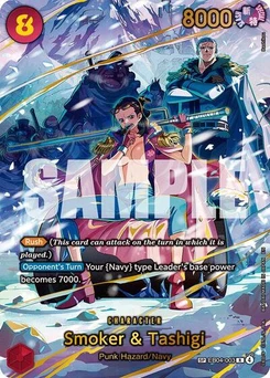 One Piece-Karte Smoker & Tashigi (SP) EB04-003v2