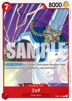 One Piece-Karte Zeff EB04-004