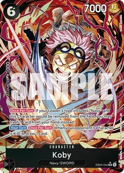 One Piece-Karte Koby (EB04-044) (Alternate Art) EB04-044v2