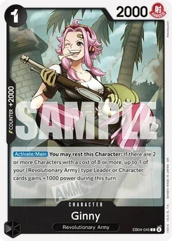 One Piece-Karte Ginny EB04-045