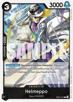 One Piece-Karte Helmeppo EB04-047