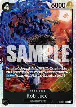 One Piece-Karte Rob Lucci EB04-048