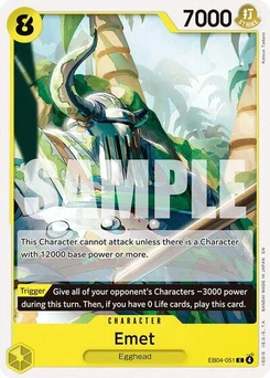 One Piece-Karte Emet EB04-051