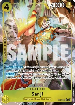 One Piece-Karte Sanji (EB04-052) (Alternate Art) EB04-052v2