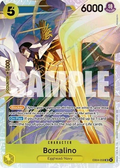 One Piece-Karte Borsalino EB04-058