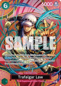 One Piece-Karte Trafalgar Law (SP) OP13-031