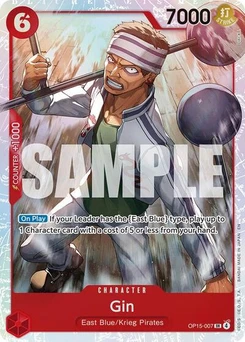 One Piece-Karte Gin OP15-007