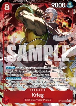 One Piece-Karte Krieg (OP15-008) (Alternate Art) OP15-008v2