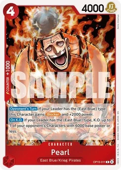 One Piece-Karte Pearl OP15-011