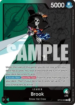 One Piece-Karte Brook (OP15-022) OP15-022