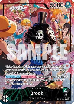 One Piece-Karte Brook (OP15-022) (Alternate Art) OP15-022v2