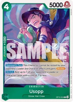 One Piece-Karte Usopp OP15-024