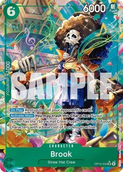 One Piece-Karte Brook (OP15-032) (Alternate Art) OP15-032v2