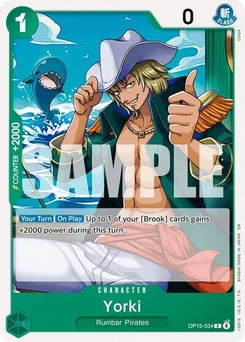 One Piece-Karte Yorki OP15-034