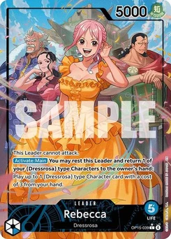 One Piece-Karte Rebecca (OP15-039) (Alternate Art) OP15-039v2