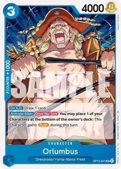 One Piece-Karte Orlumbus OP15-041