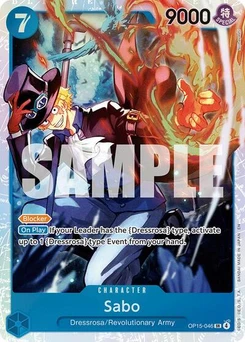 One Piece-Karte Sabo OP15-046
