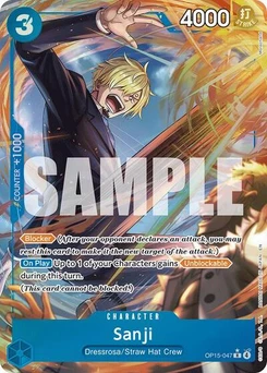 One Piece-Karte Sanji (OP15-047) (Alternate Art) OP15-047v2