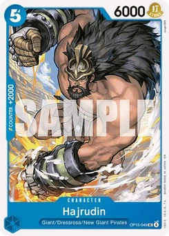 One Piece-Karte Hajrudin OP15-049