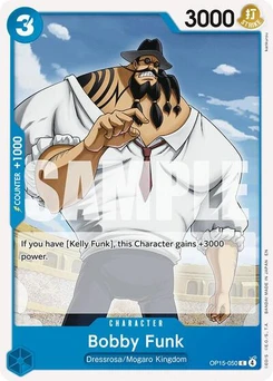 One Piece-Karte Bobby Funk OP15-050