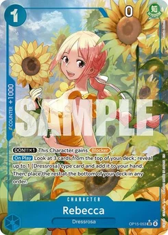 One Piece-Karte Rebecca (OP15-053) (Alternate Art) OP15-053v2