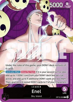 One Piece-Karte Enel (OP15-058) OP15-058
