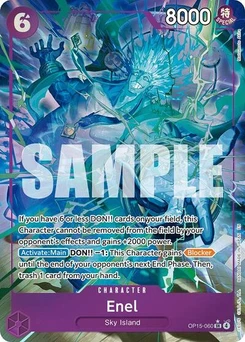 One Piece-Karte Enel (OP15-060) (Alternate Art) OP15-060v2