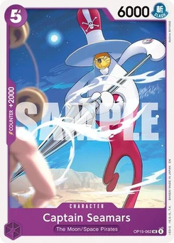 One Piece-Karte Captain Seamars OP15-062