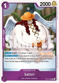 One Piece-Karte Satori OP15-066