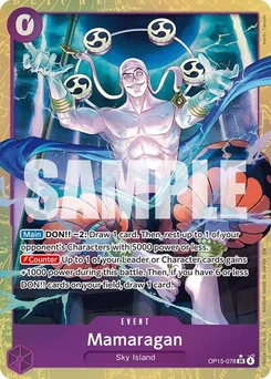 One Piece-Karte Mamaragan (Alternate Art) OP15-078v2