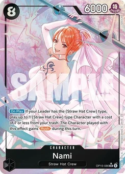One Piece-Karte Nami (OP15-086) (Alternate Art) OP15-086v2