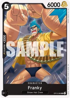 One Piece-Karte Franky OP15-089