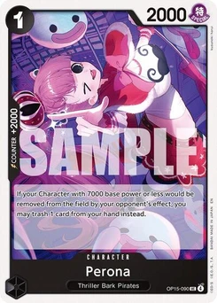 One Piece-Karte Perona OP15-090