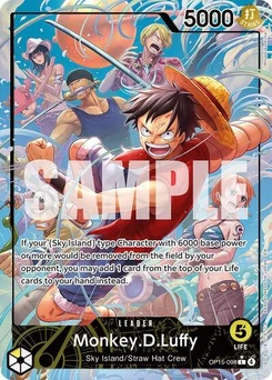 One Piece-Karte Monkey.D.Luffy (OP15-098) (Alternate Art) OP15-098v2