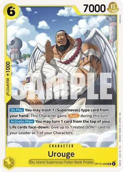 One Piece-Karte Urouge OP15-099