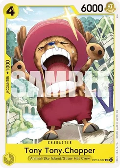 One Piece-Karte Tony Tony.Chopper (OP15-107) OP15-107