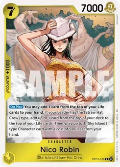 One Piece-Karte Nico Robin (OP15-109) OP15-109