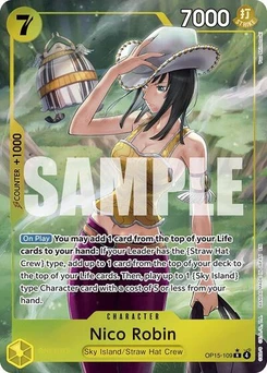 One Piece-Karte Nico Robin (OP15-109) (Alternate Art) OP15-109v2