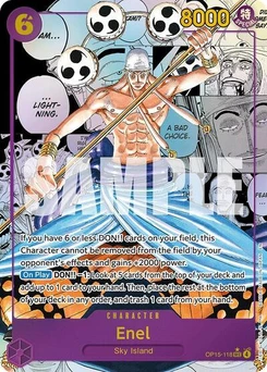One Piece-Karte Enel (OP15-118) (Manga) OP15-118v3