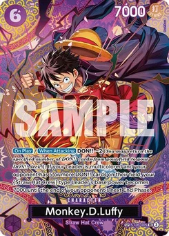 One Piece-Karte Monkey.D.Luffy (SP) ST26-005